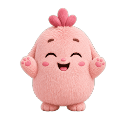 Larkey smiling and waving happily